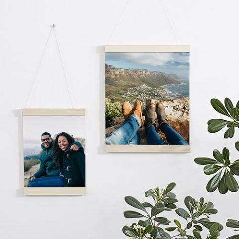 Vytvorte si DIY moderný vešiak na plagáty s KODAK MOMENTS a získajte personalizovaný darček za pár minút
